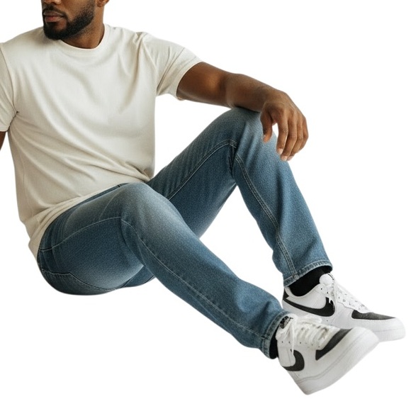 Nike White Custom LV Air Force 1 Black and White Men’s/Women’s Sneakers Size 10 - Picture 3 of 9